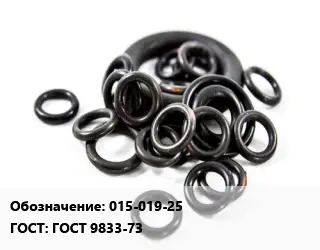Кольцо РТИ 015-019-25 ГОСТ: ГОСТ 9833-73